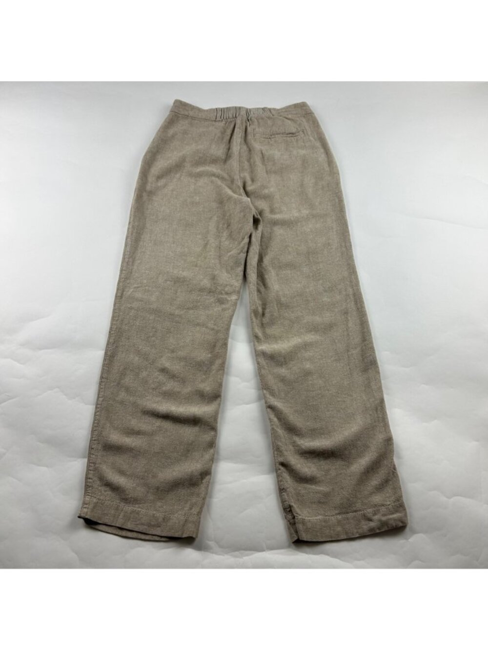 Old Navy Sliced Bread Linen Blend High Rise Wide Leg Trouser S - Picture 6 of 7